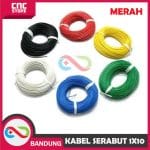 KABEL SERABUT 1X10 ( JUMLAH SERABUT 10 ) 1MM - KUNING - Image 3