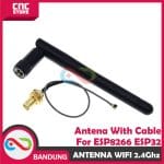 ANTENNA WIFI 2.4G 2.4GHZ WITH SMA CABLE FOR ESP8266 ESP32 - Image 4