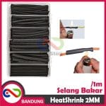 HEATSHRINK 2MM HEAT SHRINK SELANG SELONGSONG BAKAR PER 1 METER - Image 5