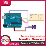 AHT20+BMP280 AHT20 BMP280 TEMPERATURE HUMIDITY ATMOSFERIC SENSOR - Image 5