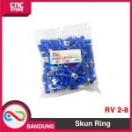 SKUN KABEL RING WARNA RV2-8 - KABEL 1.5MM-2.5MM BAUT 8MM. - BIRU - Image 2