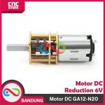 GA12-N20 N20 DC MOTOR HIGH TORQUE METAL GEAR 6V 200RPM - Image 4