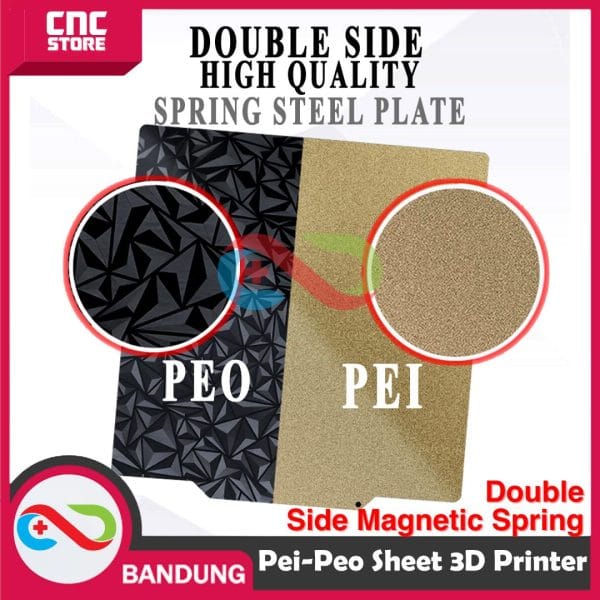3D PRINTER PEO-PEI SHEET DOUBLE SIDE MAGNETIC SPRING STEEL 235X235