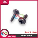 10PCS BAUT BAUD SEKRUP SKRUP 3MM X 10MM 3X10 - Image 2
