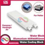 WATER BLOCK ALUMINIUM WATERBLOCK FOR PELTIER 40 160 12 MM COOLING SYSTEM - 40X160X12
