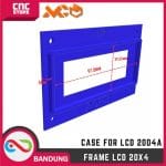 LCD FRAME AKRILIK CASE 1 LAYER 20X4 ARDUINO BIR 2004 PLUS BAUT DAN MUR - Image 7