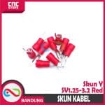 SKUN Y SKUN GARPU CONNECTOR KABEL SV1.25-3.2 RED - Image 3