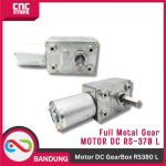 GearBox Motor DC Gear Box High Torque JGY370 370 RS-370 L Siku Worm Gear Dinamo DC Motor - Image 3