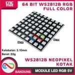 64 BIT WS2812B 5050 RGB LED DRIVER BOARD FULL COLOR 5V KOTAK - Image 2