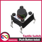 TACTILE SWITCH PUSH BUTTON 6X6X5MM - Image 3
