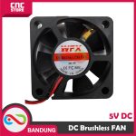 MINI FAN DC BRUSHLESS DC 5V 5x5x1CM - Image 2