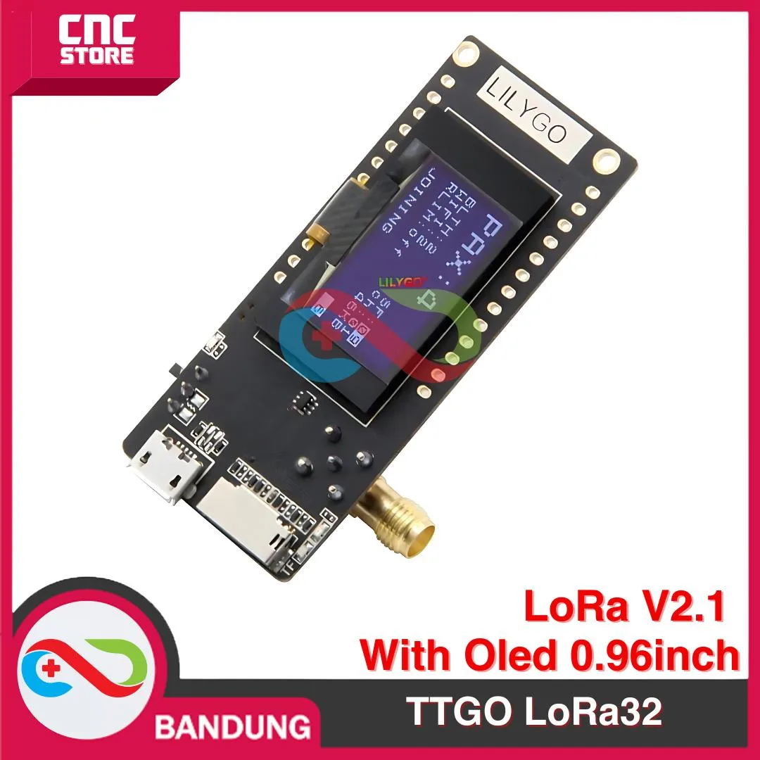 LILYGO TTGO LoRa32 LoRa V2.1 915MHz 433MHz ESP32 OLED 0.96 WIFI BLE-915Mhz - Gambar 6