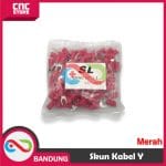 SKUN Y SKUN GARPU CONNECTOR KABEL SV3.5-5 RED - Image 2
