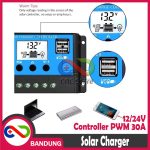SOLAR CHARGE CONTROLLER 30A CELL PWM PENGISI DAYA SURYA KW1210 - Image 4