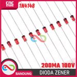 10PCS 1N4148 DO-35 200MA 100V FAST SWITCHING DIODE DIODA - Image 5