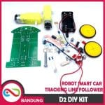 D2-1 DIY KIT SMART CAR TRACKING LINE FOLLOWER LM393 DUAL MOTOR - Image 2