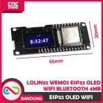 LOLIN32 WEMOS ESP32 OLED WIFI BLUETOOTH 4MB DEVELOPMENT BOARD ESP-32 - Image 3
