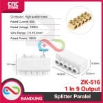 Terminal Block Blok Konektor Splitter Paralel Kabel HIGH POWER CONNECTOR  1000V 80A 1 In 5 Out - Image 5