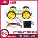 KIT Smart Chassis 4WD Robot Car Mobil – Kompatibel dengan Arduino dan Raspberry Pi - Image 4