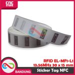 RFID EL-MF1-L1  13.56 MHz 1K Label Sticker Tag NFC RC522 Stiker F08 30 x 15 mm - Image 4