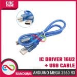 Arduino Mega 2560 R3 ATmega 16U2 Compatible Board + Kabel USB - Pengembangan Proyek Elektronik - Image 5