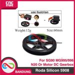 5908 silicone tire compatible with robot smart car 360 degree -MG995 MG996 - Image 4