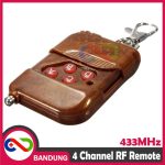 REMOTE 4 CHANNEL RF TRANSMITTER AND RECEIVER 433MHz 5V CONTROL ARDUINO - Image 5