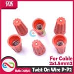 TWIST ON WIRE CONNECTOR SAMBUNGAN KABEL PUTAR SCREW LASDOP TERMINAL P - P2 - Image 3