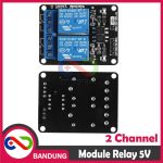 [CNC] RELAY 5V 2 CHANNEL OUTPUT 250VAC 30VDC 10A WITH OPTOCUPLER MODUL - Image 3