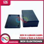 BOX X1 DENGAN LUBANG KECIL GLBL KOTAK ELEKTRONIK BOX ELECTRONIC RANGKAIAN