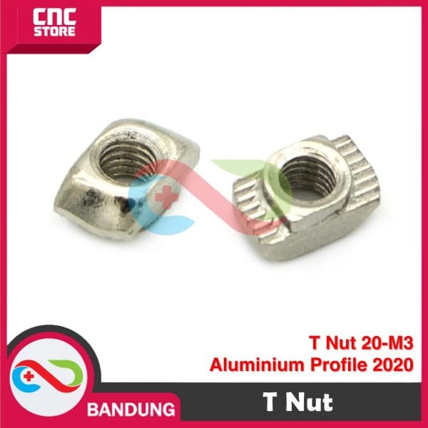 T NUT M3TEE NUT T HAMMER NUT 20-M3 DROP IN ALUMINIUM PROFILE 2020