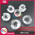 Convex Mini Lens utk LED HPL 1w 3w 5w Lensa Konveks Kecil 13mm Focus - 90 derajat - Image 5
