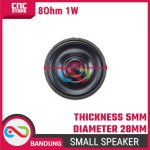 Small Speaker Thickness 5mm 8Ohm 1W Diameter 28mm - Image 2