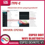 ESP32 ESP-32 DOIT WIFI BLUETOOTH IOT ESP32S DEVELOPMENT BOARD CH340 TYPE-C - Image 6