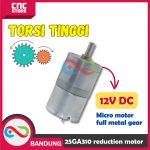MOTOR DC GEARBOX 25GA310 METAL GEAR HIGH TORQUE 12V DC GEAR BOX -100 RPM - Image 4