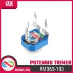 Potentiometer 10K RM065-103 Horizontal – Resistor Adjustable Blue & White WH06-2 - Image 5
