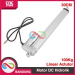 LINEAR ACTUATOR MOTOR DC 12V-24V HIDROLIK HYDRAULIC 300MM 1000N 100KG 30CM - Image 5