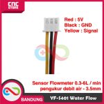 YF-S401 WATER FLOW SENSOR FLOWMETER 0.3-6L/MIN PENGUKUR DEBIT AIR - 3.5MM - Image 2