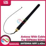 ANTENNA WIFI 2.4G 2.4GHZ WITH SMA CABLE FOR ESP8266 ESP32 - Image 3