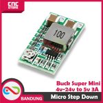 MICRO DC STEP DOWN 4V-24V TO 3.3V 5V 3A BUCK SUPER MINI - Image 3