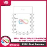 ESP32 ESP-32 ESP32S ESP-WROOM-32 WIFI 2.4GHZ BLUETOOTH DUAL ANTENNA MODULE - Image 2