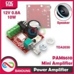 PAM8610 MINI AMPLIFIER BOARD TDA2030 12V 10W PURE CLASS D STEREO AMPLIFIER