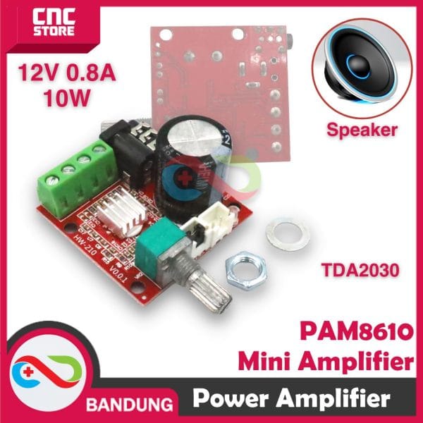PAM8610 amplifier board PAM 8610 Sound Good Quality 12v with potensio