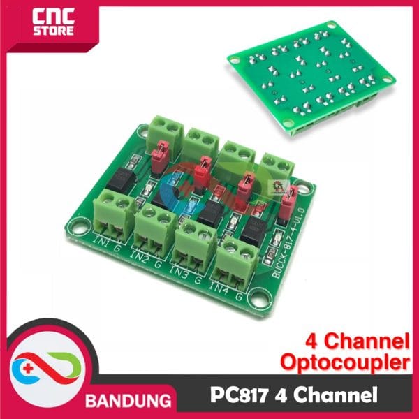 PC817 4 channel 2Ch OptoCoupler Opto Coupler Isolation Board
