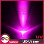 10PCS LED 5MM F5 UV ULTRA VIOLET ULTRAVIOLET UNGU SUPER BRIGHT CLEAR - Image 5