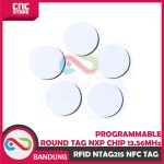 RFID NTAG215 NFC TAG PROGRAMMABLE ROUND TAG NXP CHIP 13.56MHz NTAG 215 NFC - Image 4