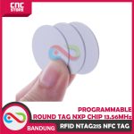 RFID NTAG215 NFC TAG PROGRAMMABLE ROUND TAG NXP CHIP 13.56MHz NTAG 215 NFC - Image 3