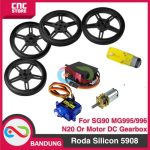 5908 silicone tire compatible with robot smart car 360 degree -MG995 MG996 - Image 2