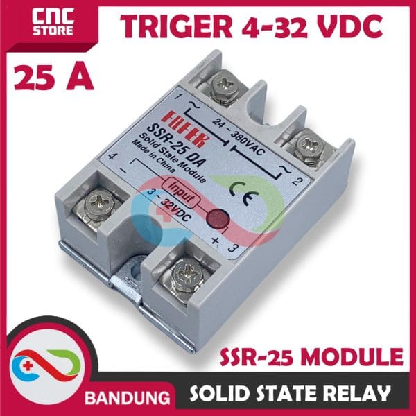 SOLID STATE RELAY SSR-25DA DC TO AC