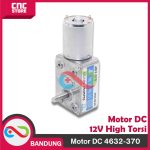 MOTOR DC DINAMO GEAR BOX 12V 4632-370 HIGH TORQUE LOW SPEED GEARBOX -150 RPM - Image 2